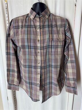 Vintage Men's Cavalier by Sears Men's Plaid Shirt
